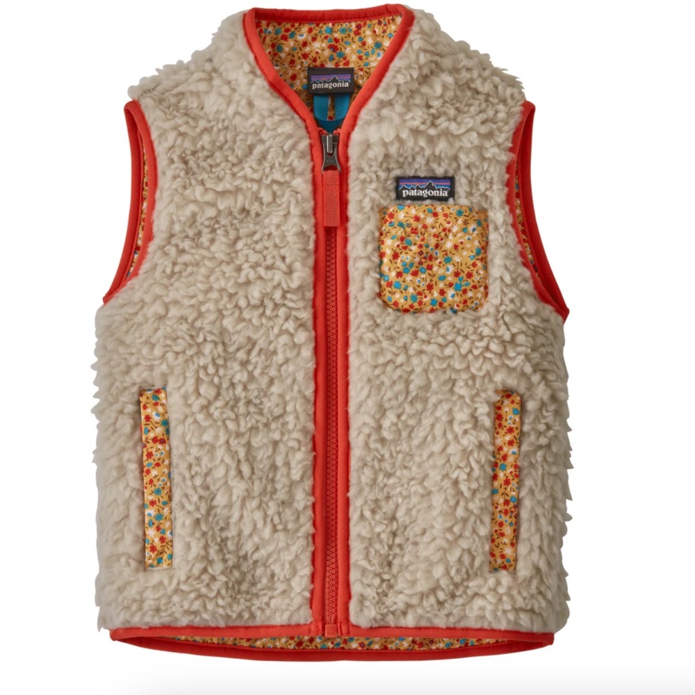 Patagonia Baby Retro-X fleece vest 6-12 months
